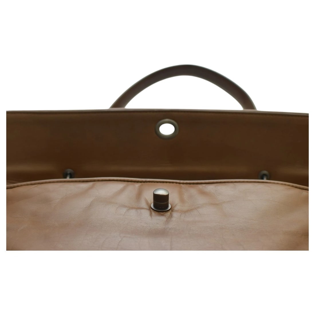 Bottega Veneta Brown Leather Intrecciato Flap top Shoulder Bag Handbag - 17