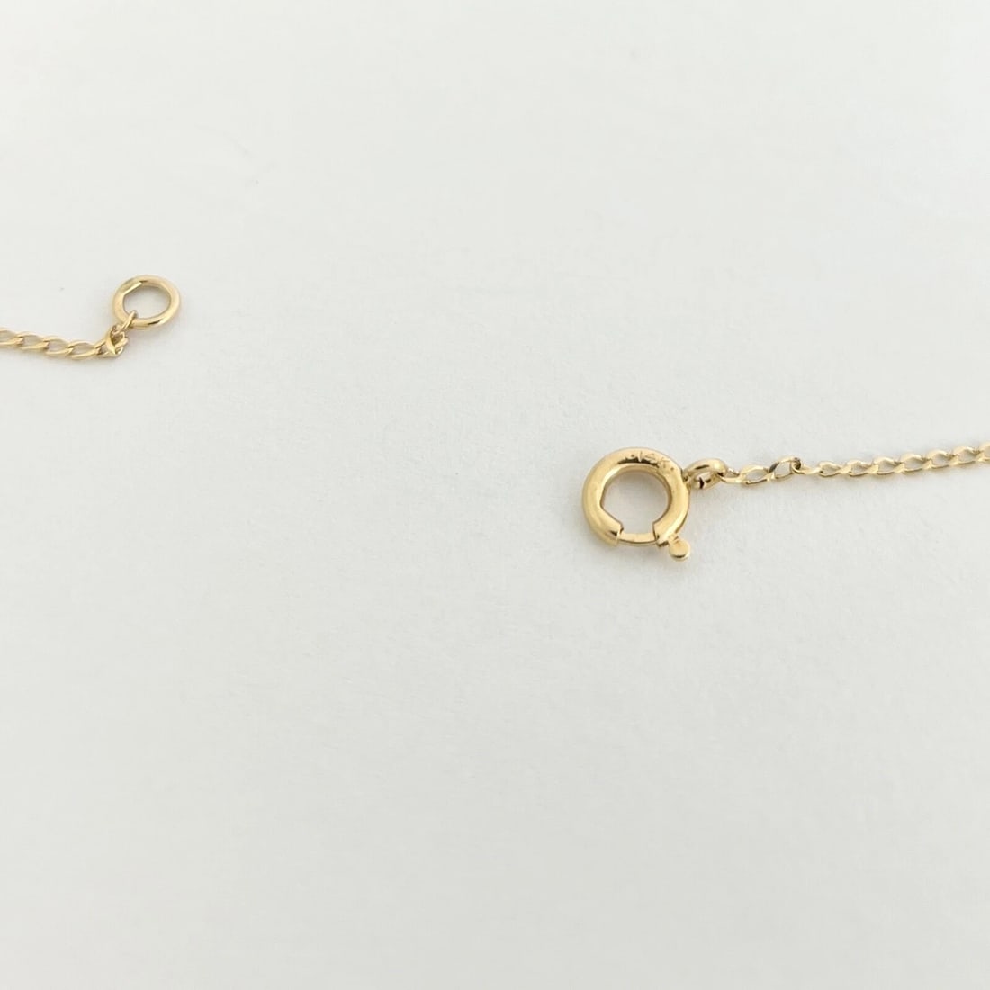 Thin Curb Chain Necklace 14K Yellow Gold, 17.5 Inches, 1.2 mm, 1.19 Grams - 7