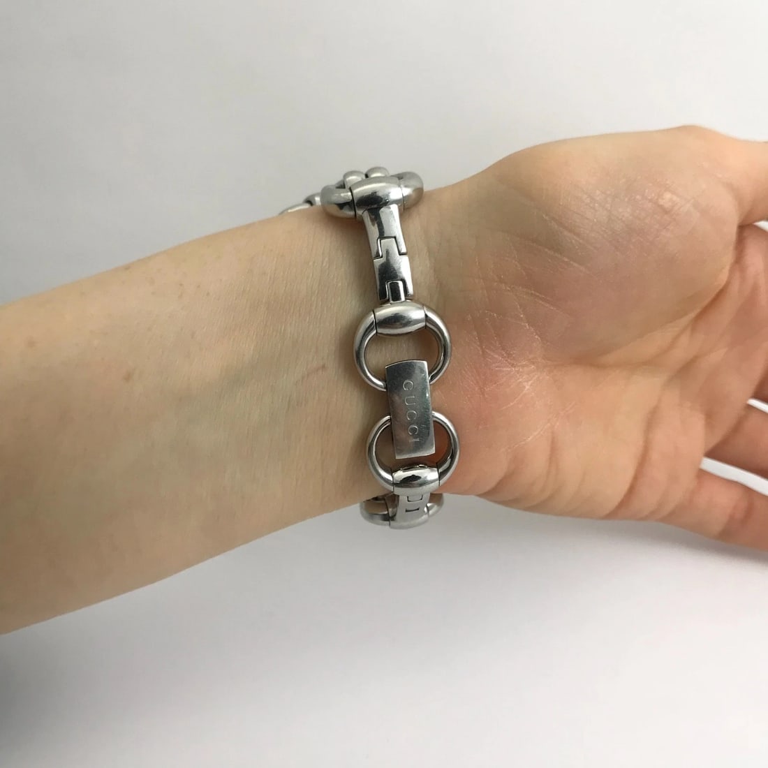 Gucci Signoria Diamond Stainless Steel Watch, Mother of Pearl Face, YA116307 - 4