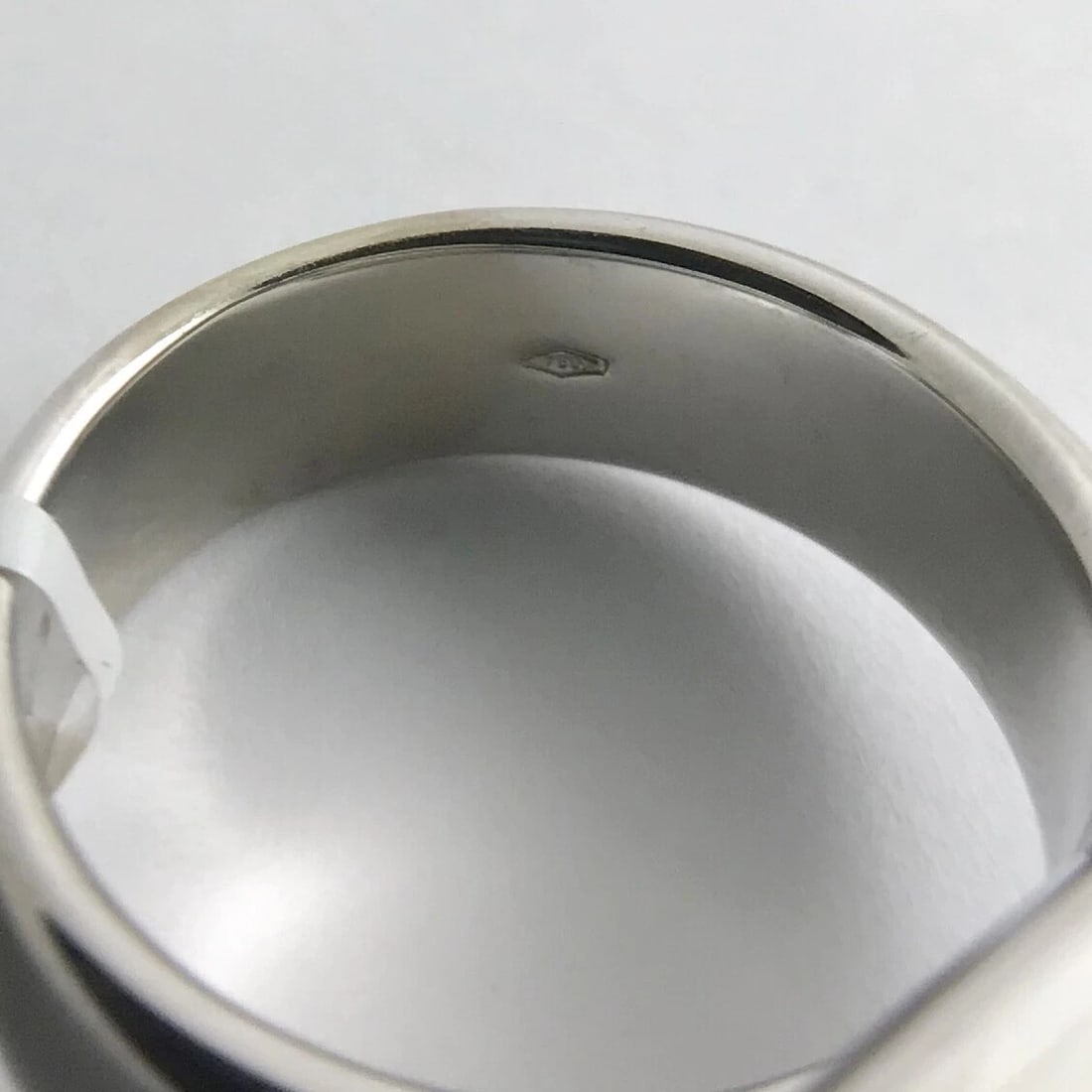 Square Wave Pave Diamond Cluster Cocktail Ring 18K White Gold, 1.03 CTW - 12