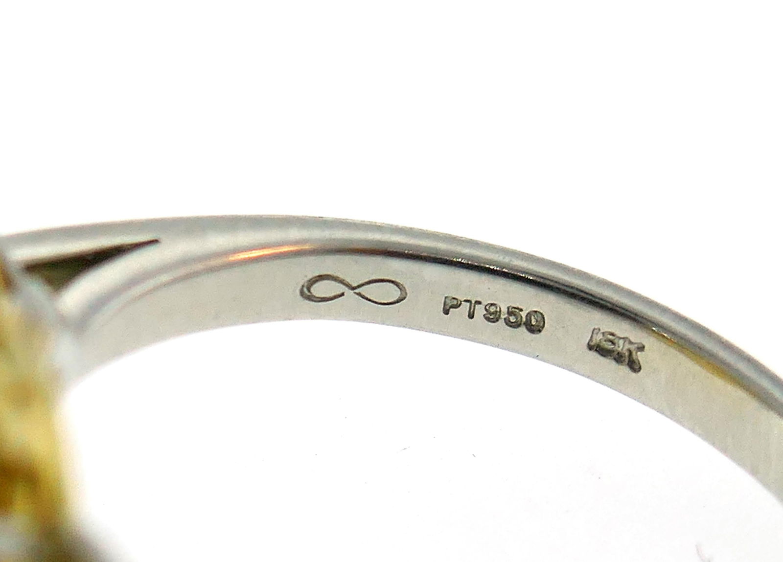 8.47 Carat Fancy Yellow Diamond GIA Platinum Ring Solitaire - 6