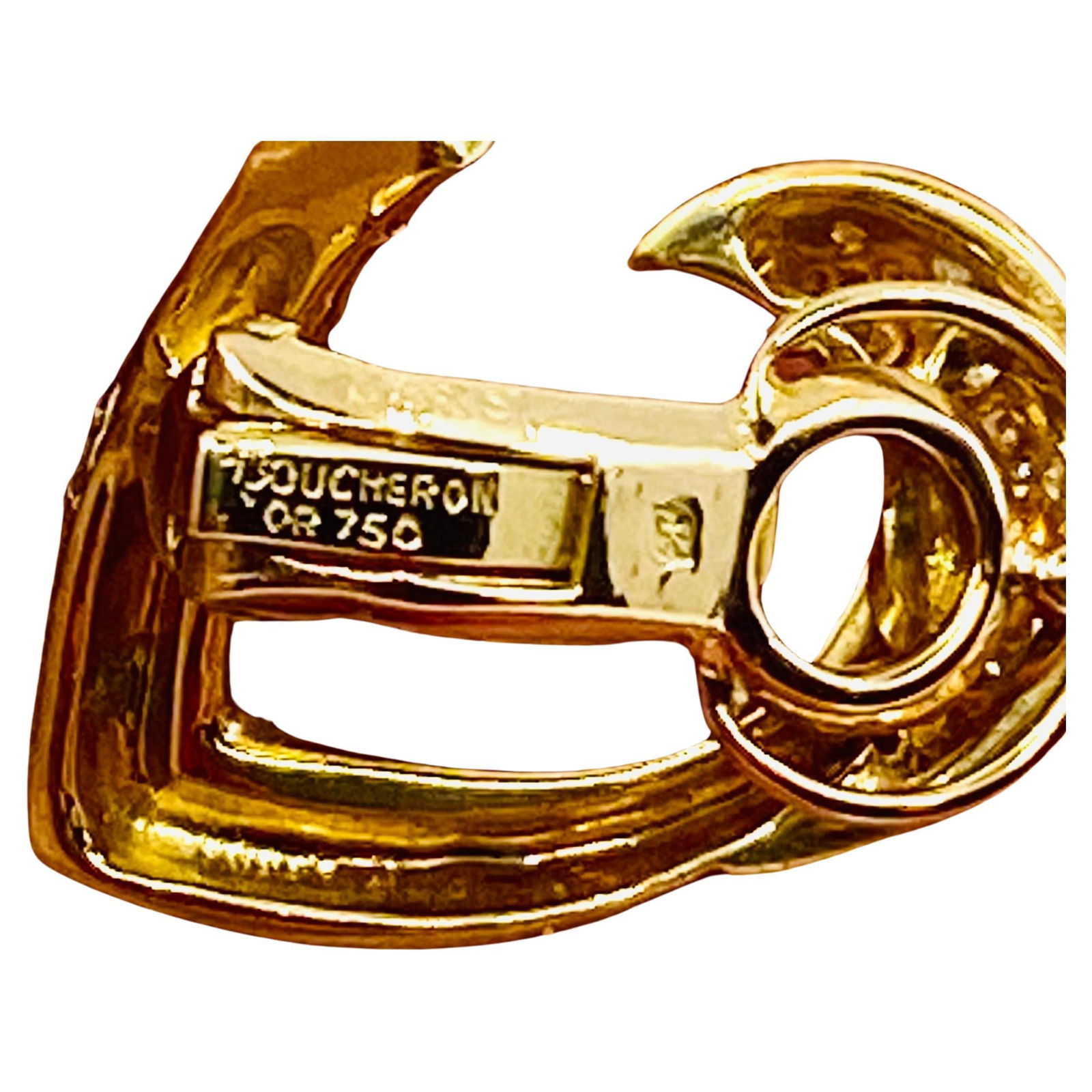 Boucheron Heart Earrings Diamond 18k Gold - 5