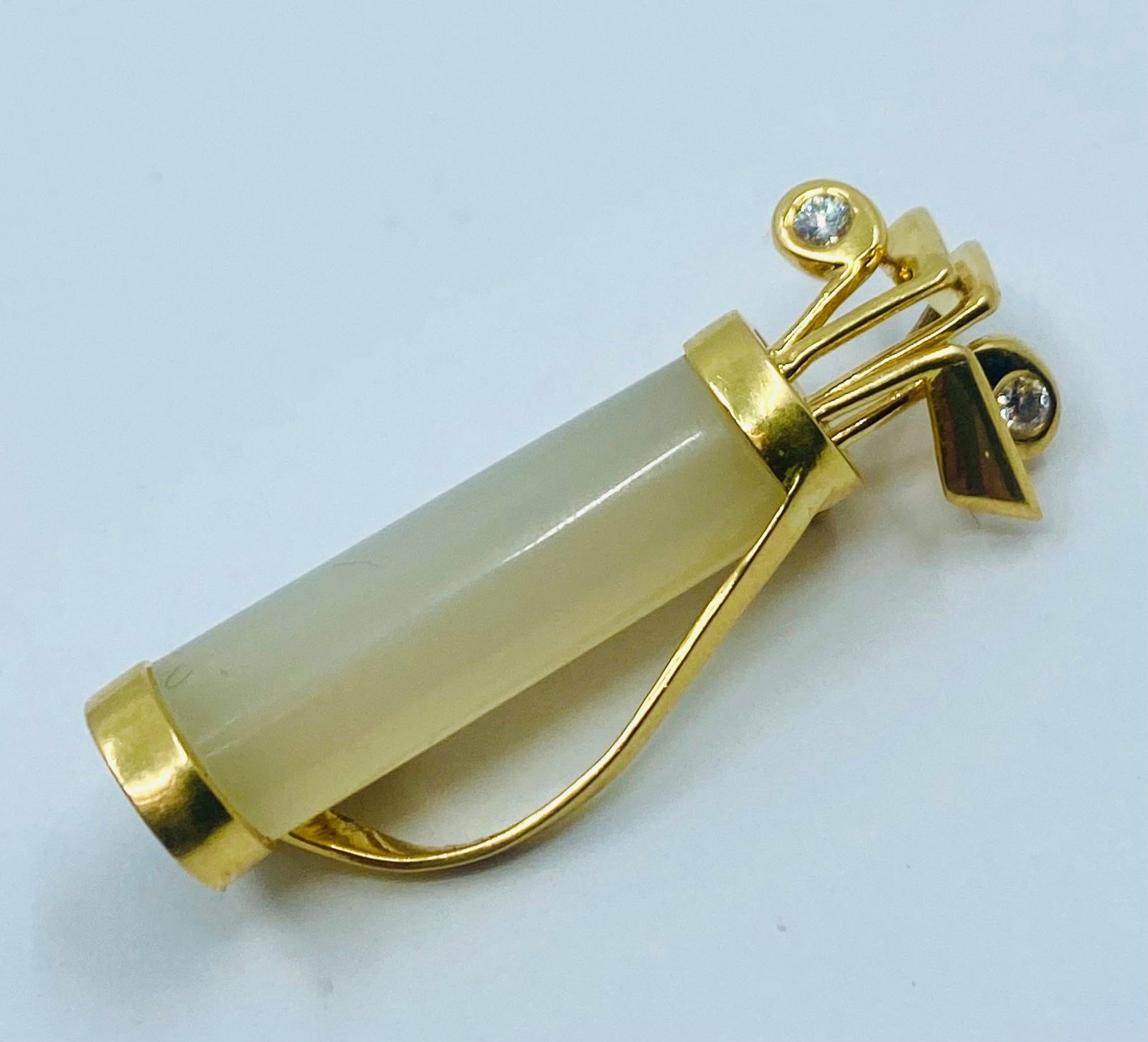 Cartier Chalcedony Pin Golf Bag - 3