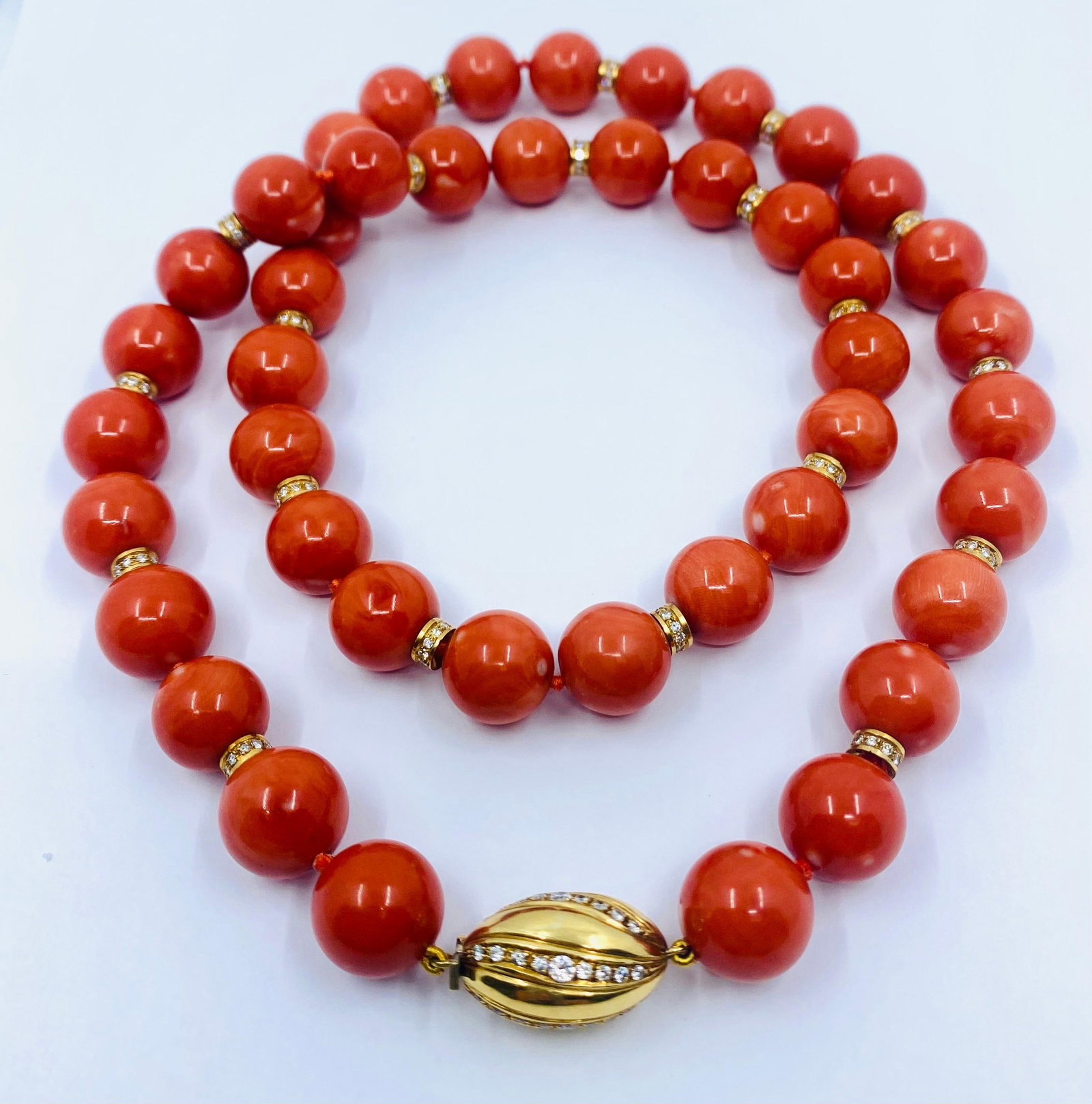 Bulgari Necklace Coral Gold - 19