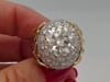 Verdura Vintage Ring 18k Gold Diamond 5.01-Carat J SI2 GIA - 19