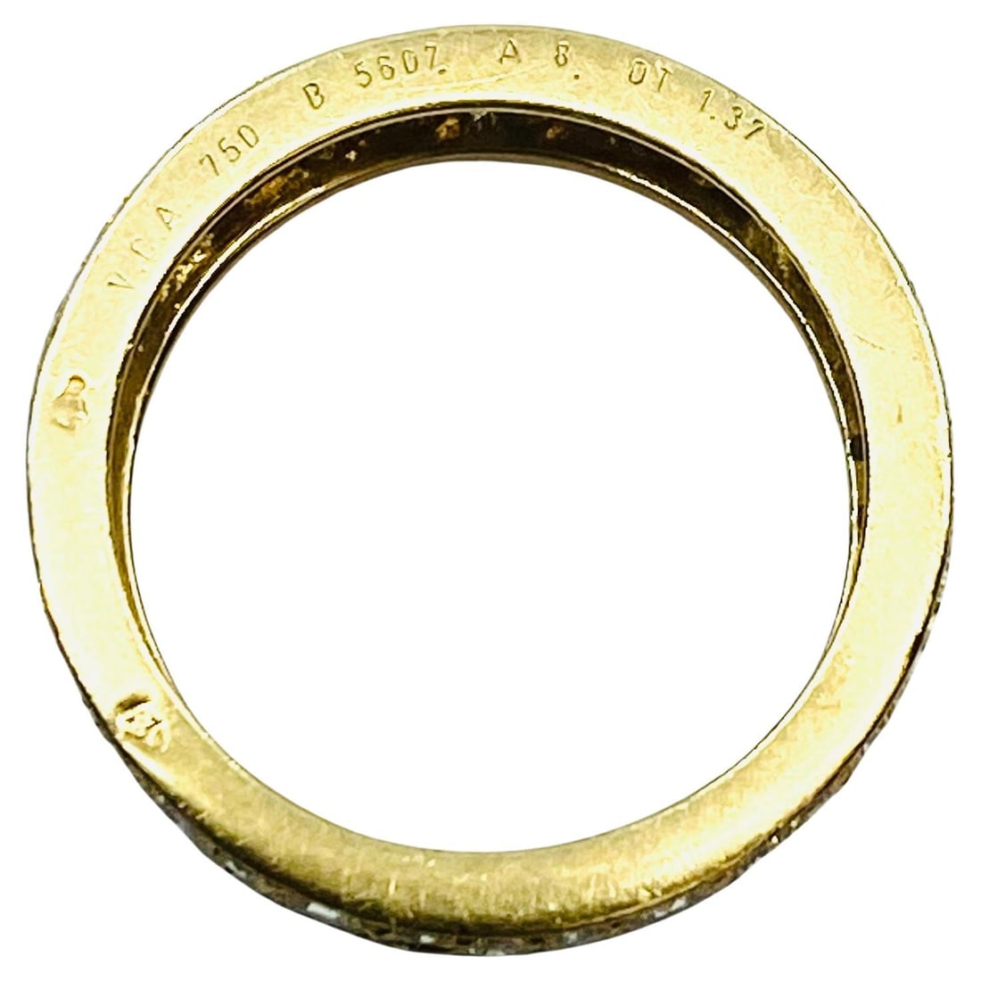 Van Cleef & Arpels Wave Diamond Ring - 4