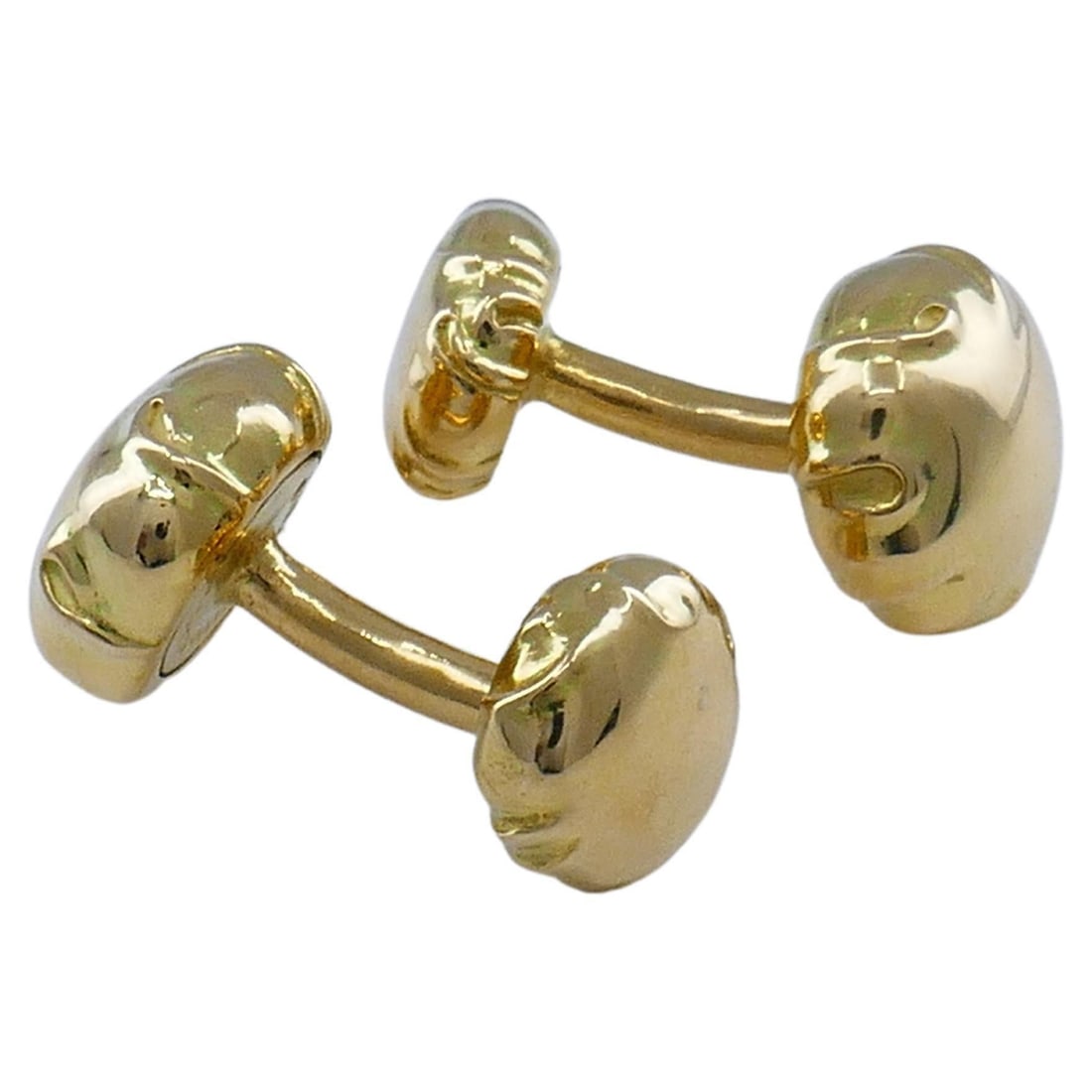 Vintage Angela Cummings Gold Cufflinks - 8
