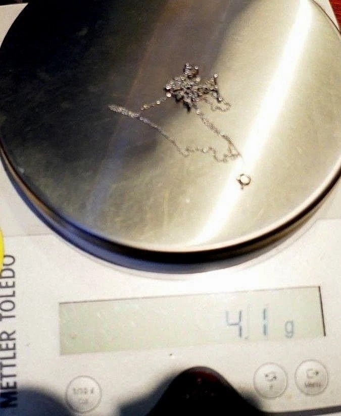 Cathy Waterman Platinum Aquamarine Snowflake Pendant Necklace - 7