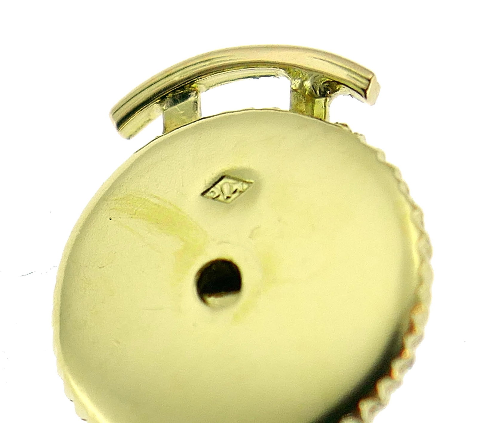 Chaumet Paris Yellow Gold Cufflinks and Stud Set with Diamond - 14