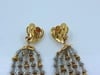 1950's Fred Leighton Yellow Gold, Citrine & Rock Crystal Dangle Earrings - 20