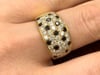 Van Cleef & Arpels 18k Gold Onyx Diamond Ring - 16