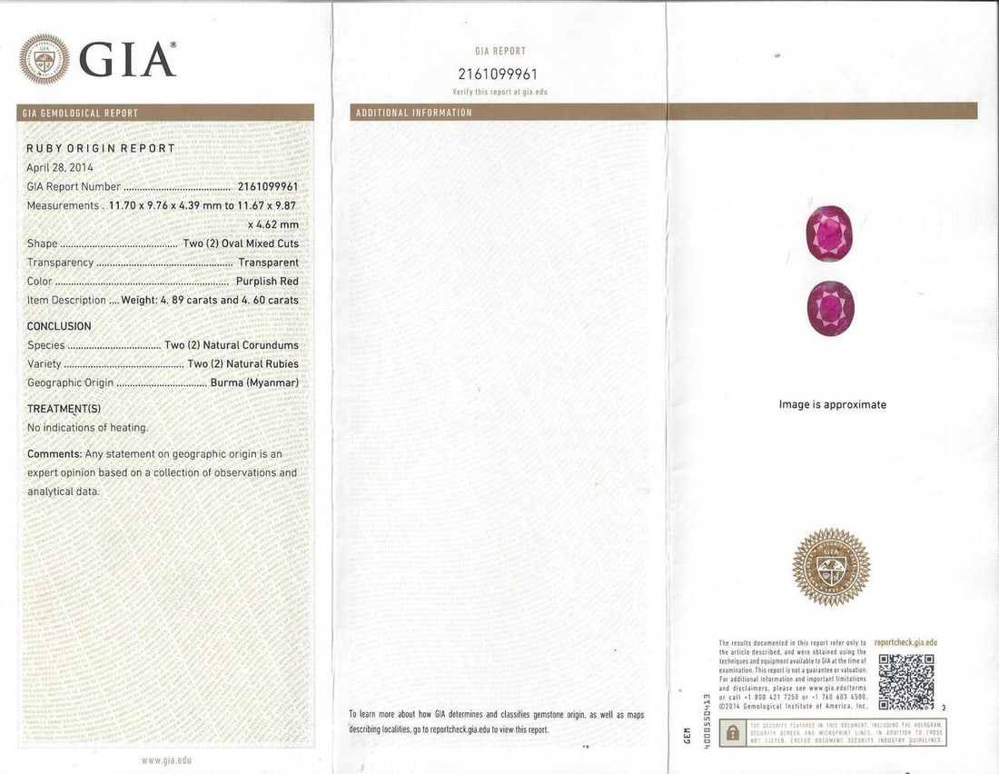 9.49 Carat No Heat Burmese Ruby Diamond Gold Earrings - 5