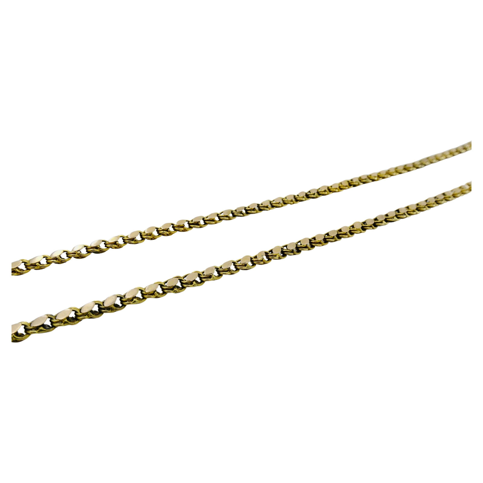 Antique Portrait Miniature Pendant and 14k Gold Chain Necklace - 12