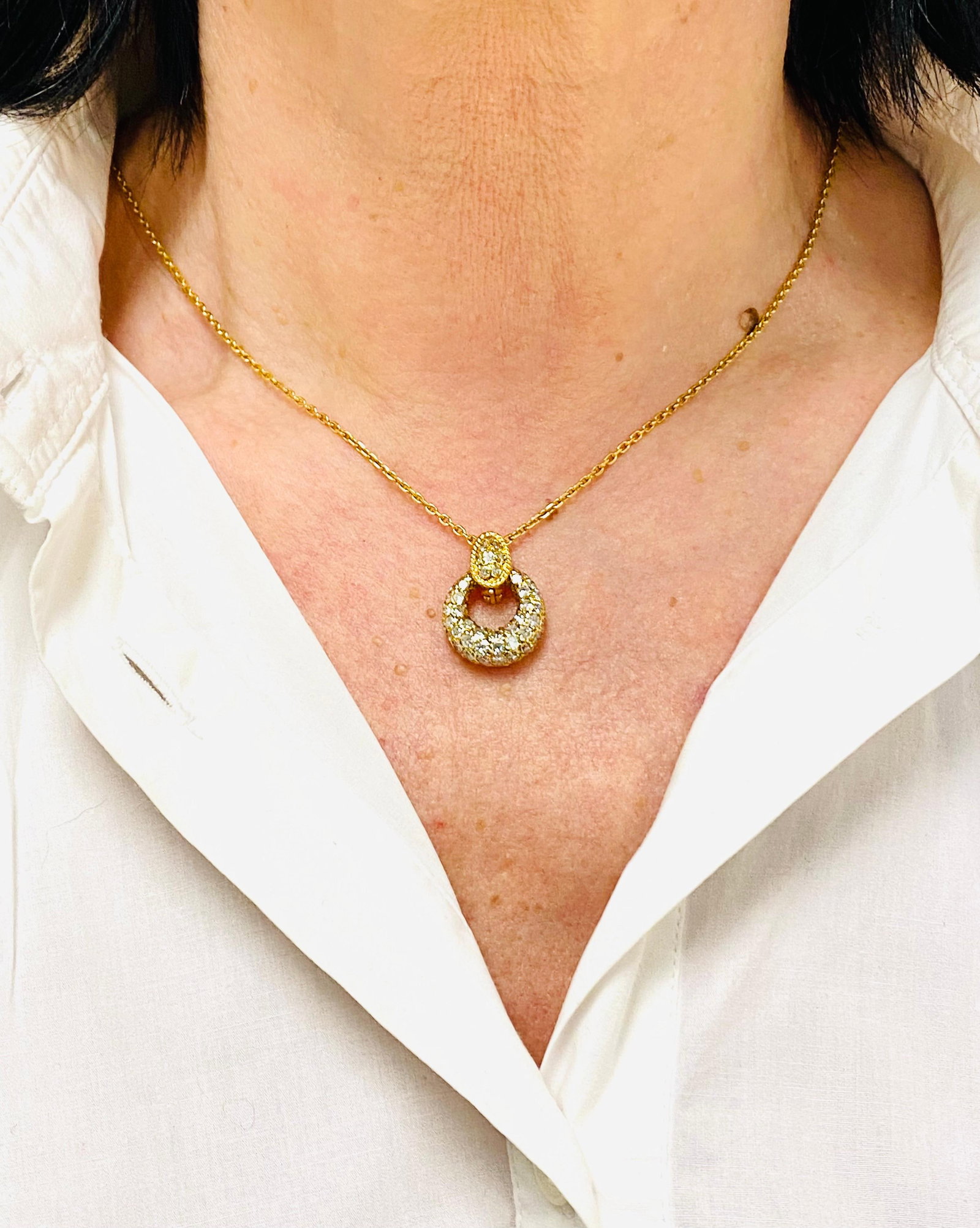 Van Cleef & Arpels Necklace Diamond 18k Gold - 15