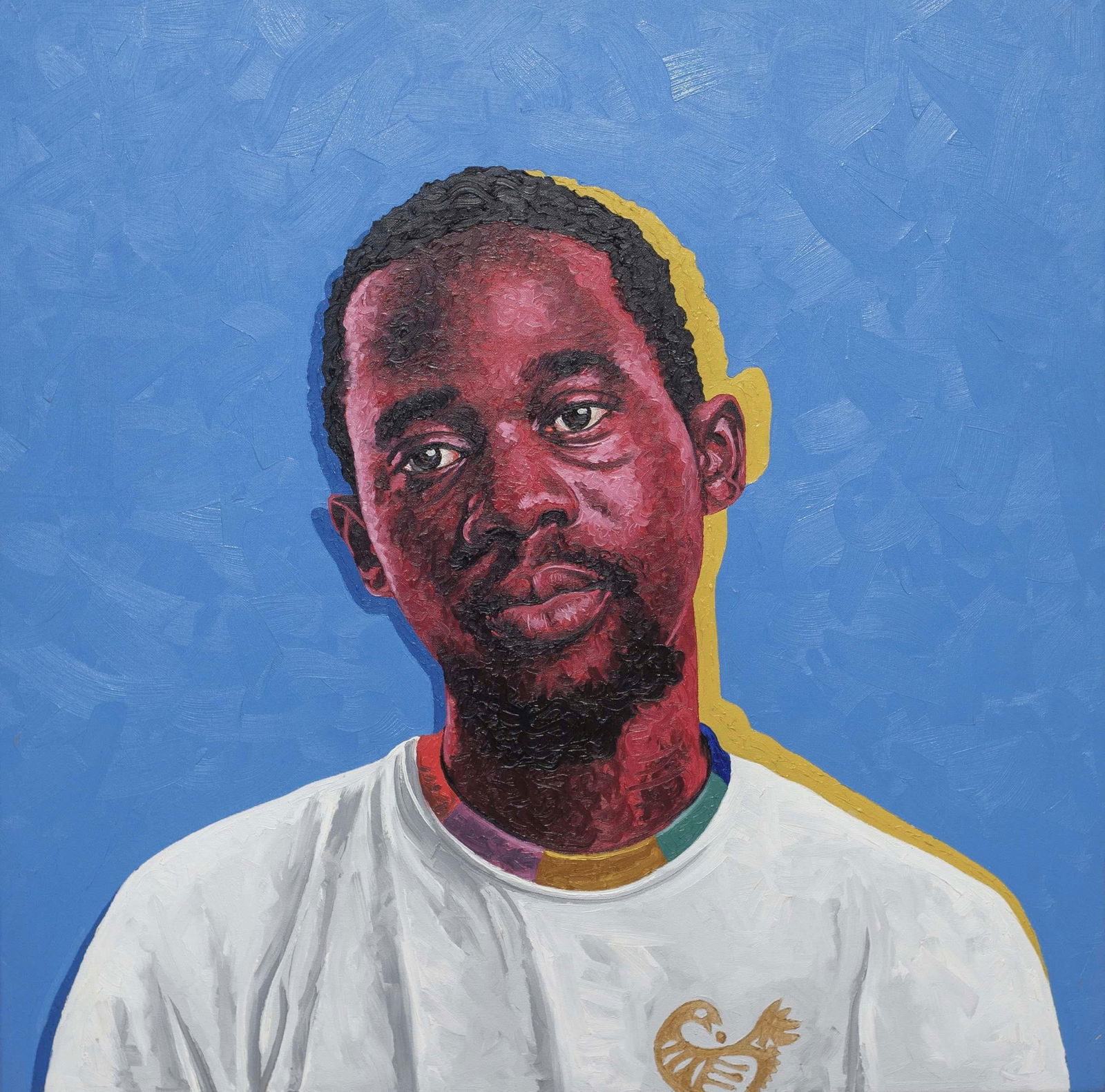 Lawrence Amoo, Sankofa - 21st Century, Contemporary, Figurative Portrait, Men, Modern Art, Oil, 2023 - 4