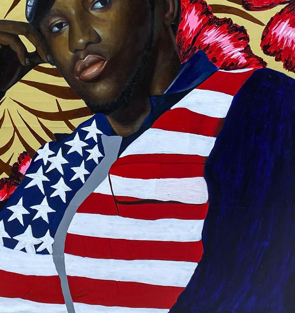 Gobe Joseph, Captured Moment -21st Century, Contemporary, Figurative Portrait, Men, Fashion, 2024 - 3