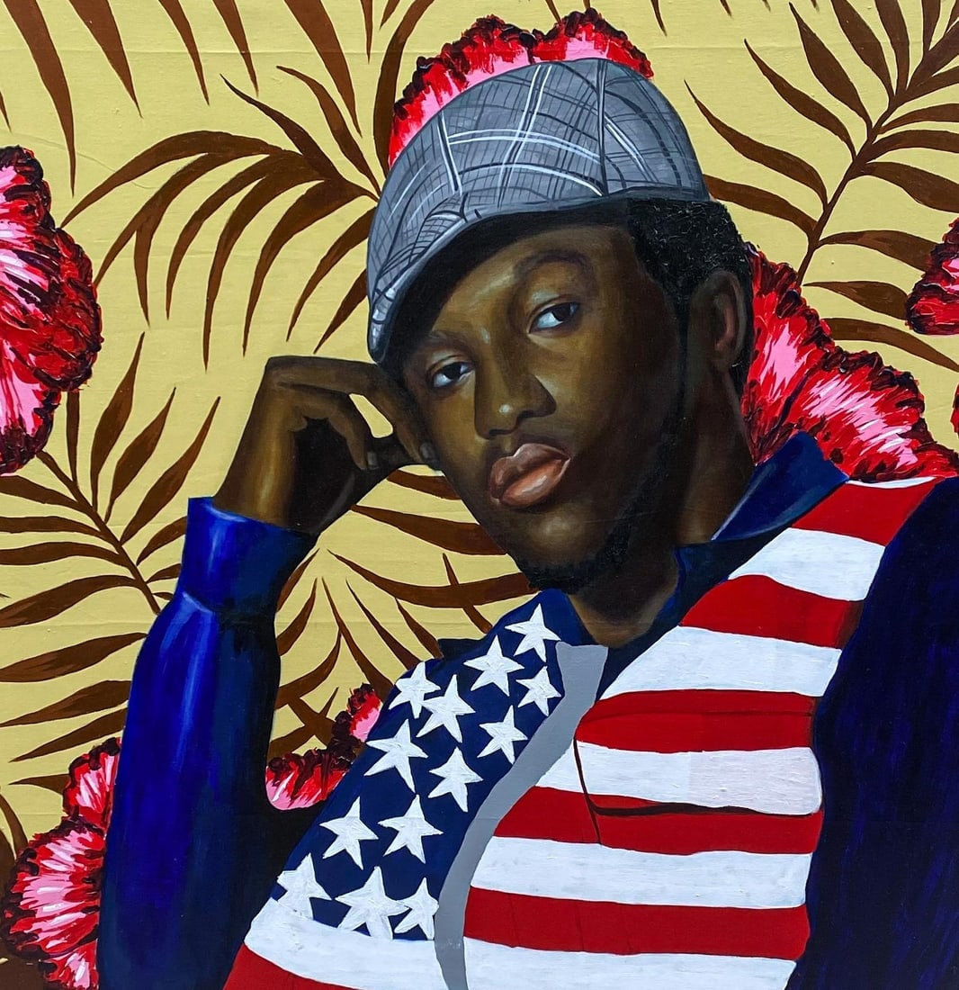 Gobe Joseph, Captured Moment -21st Century, Contemporary, Figurative Portrait, Men, Fashion, 2024 - 4