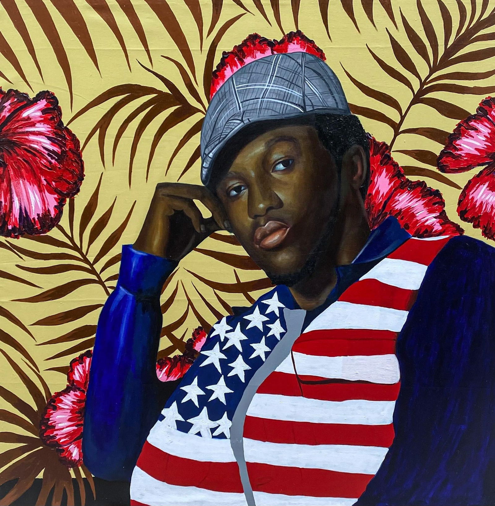 Gobe Joseph, Captured Moment -21st Century, Contemporary, Figurative Portrait, Men, Fashion, 2024 - 5