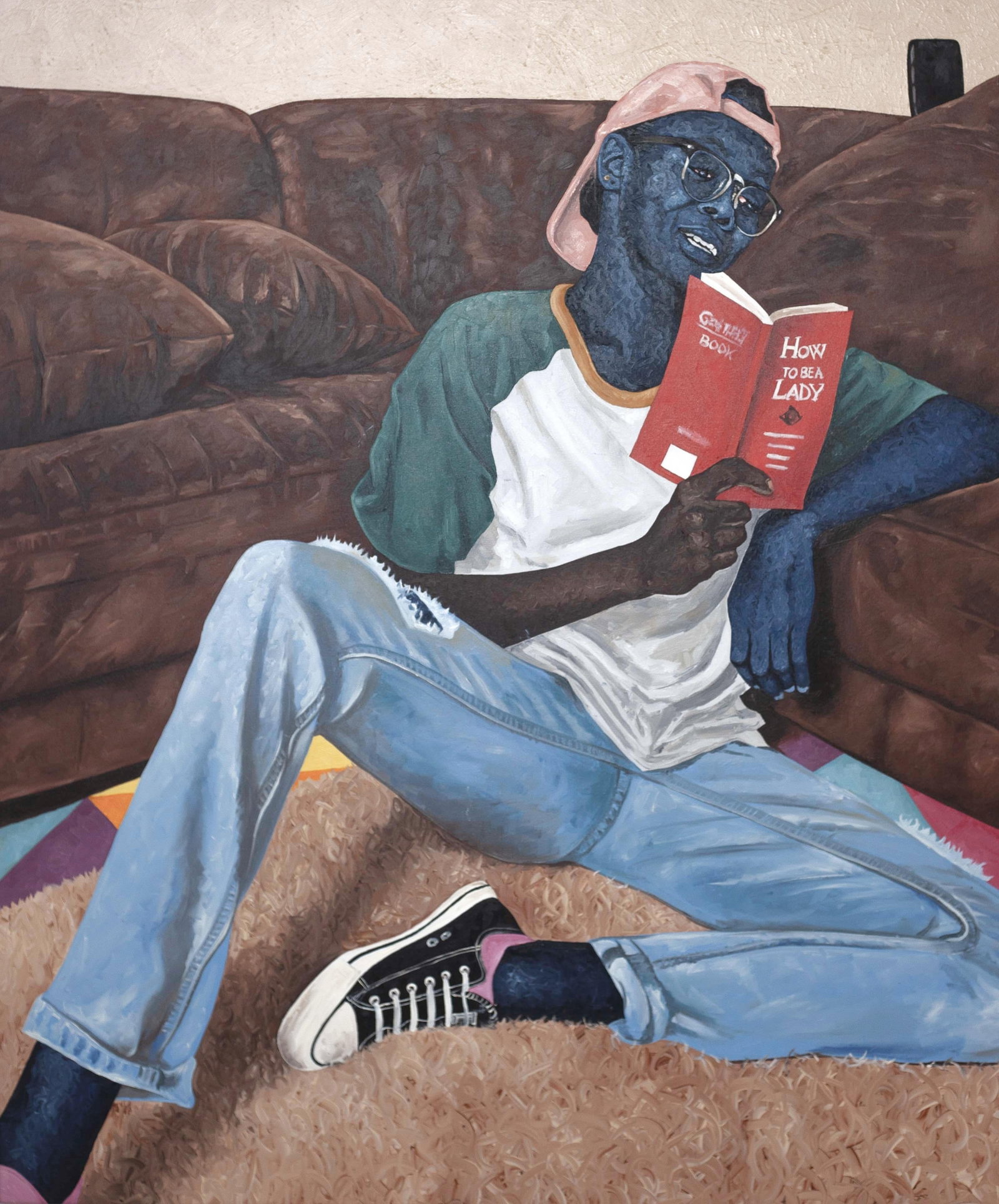 Lawrence Amoo, Body of Mind -21st Century, Contemporary, Figurative, Women, Men Oil, Modern Art, - 2