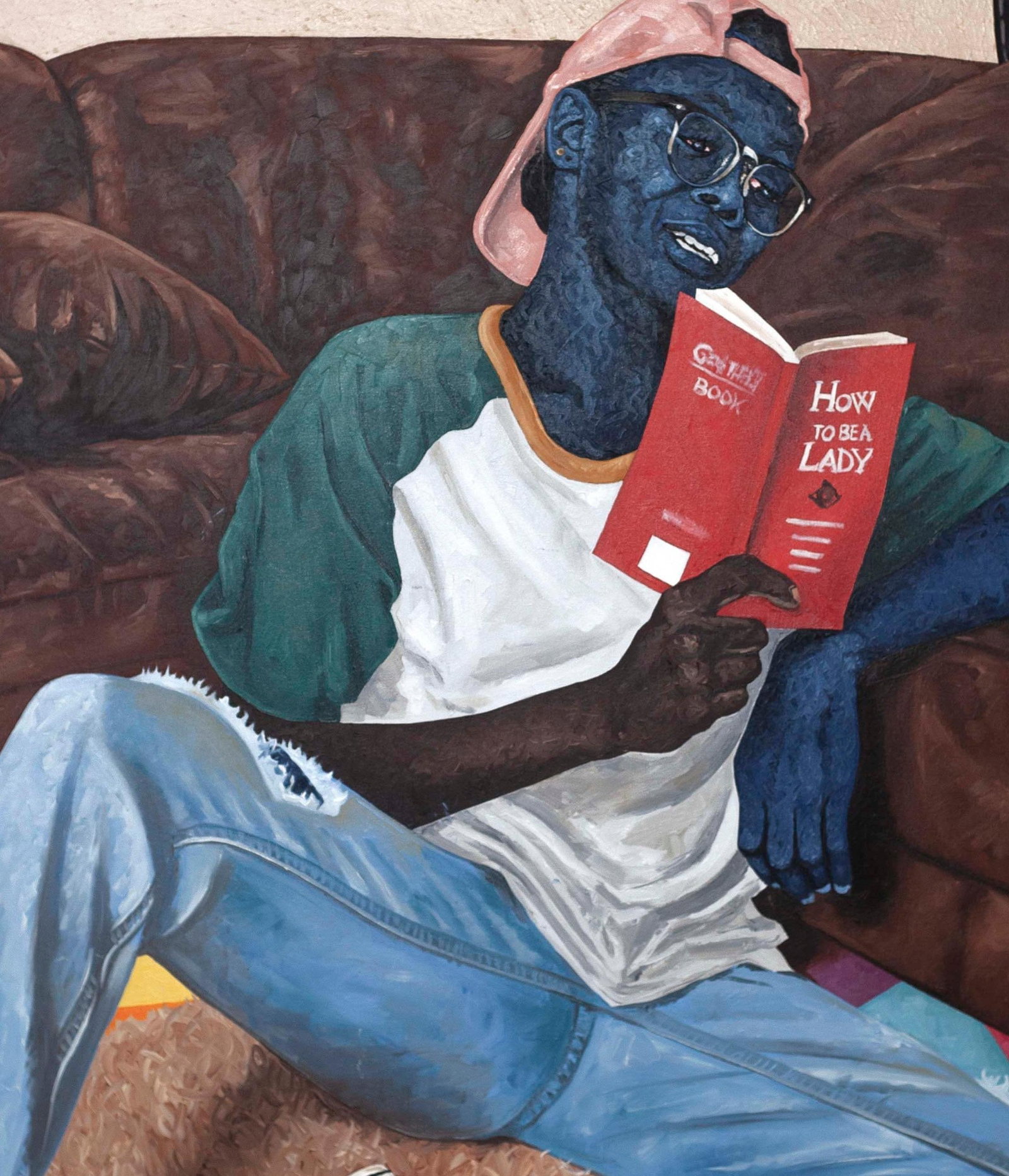 Lawrence Amoo, Body of Mind -21st Century, Contemporary, Figurative, Women, Men Oil, Modern Art, - 5