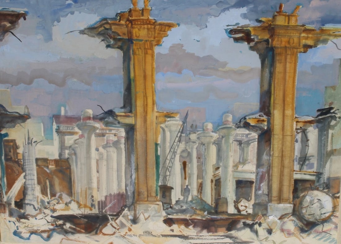 JOSEPH O'MALLEY Mid Cen W/C Preparing for the Statler Hilton Robert McKee Estate - 5