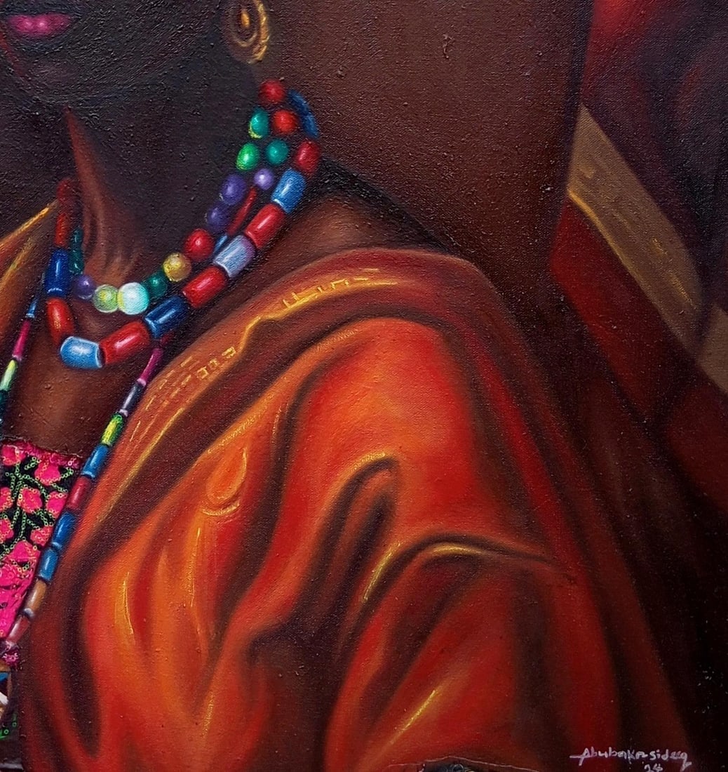 Bakare Abubakri-sideeq Babatunde, Onileke Ara (Beaded in Style) 2 -21st Century Contemporary, - 5