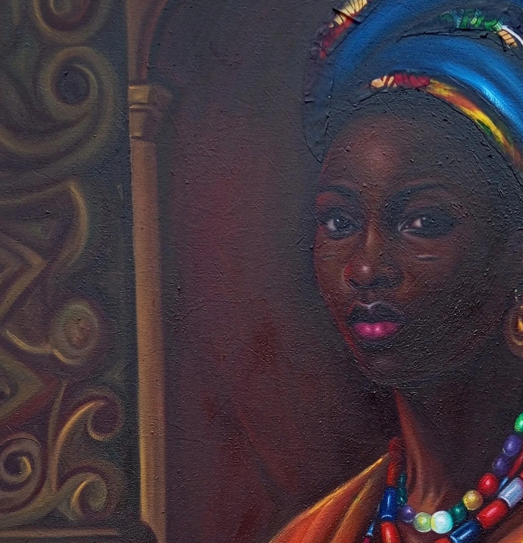 Bakare Abubakri-sideeq Babatunde, Onileke Ara (Beaded in Style) 2 -21st Century Contemporary, - 8