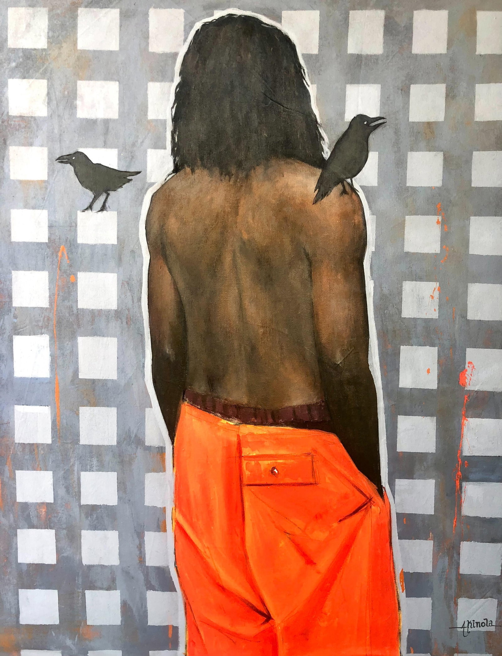 Akinboye Akinola Peter, Life as a Means To Knowledge - 21st Century, Contemporary, Figurative, Man, - 9