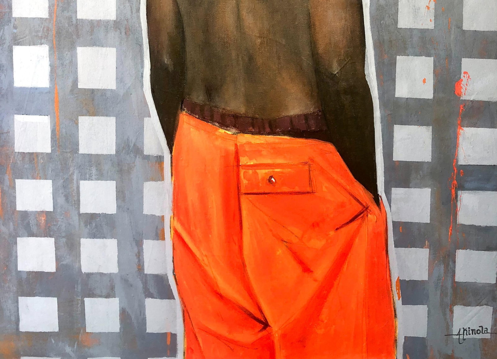 Akinboye Akinola Peter, Life as a Means To Knowledge - 21st Century, Contemporary, Figurative, Man, - 11