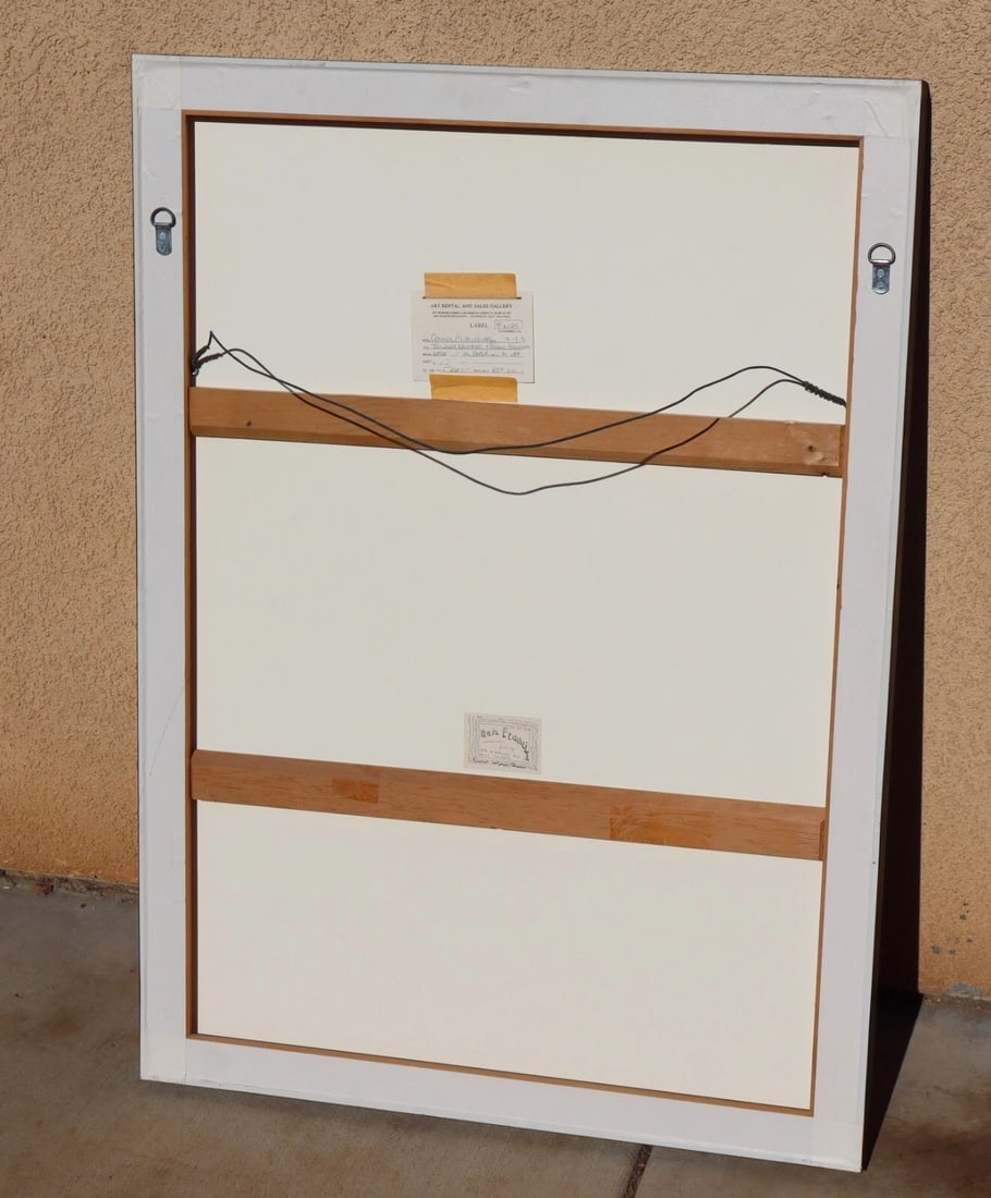 CONNIE MISSISSIPPI Dream Journal Painting Artist & Toulouse Lautrec was $2k 1991 - 7