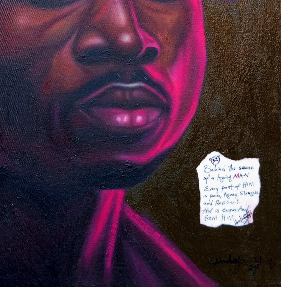Bakare Abubakri-sideeq Babatunde, Enduring Echoes 1 - 21st Century, Contemporary, Figurative - 11