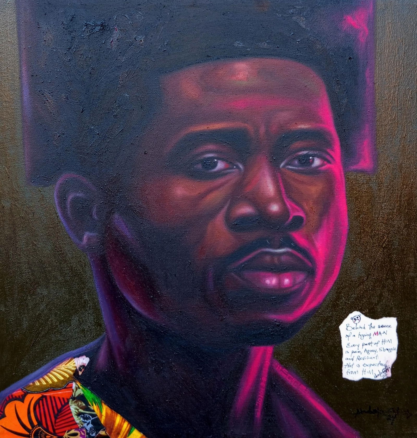 Bakare Abubakri-sideeq Babatunde, Enduring Echoes 1 - 21st Century, Contemporary, Figurative - 7