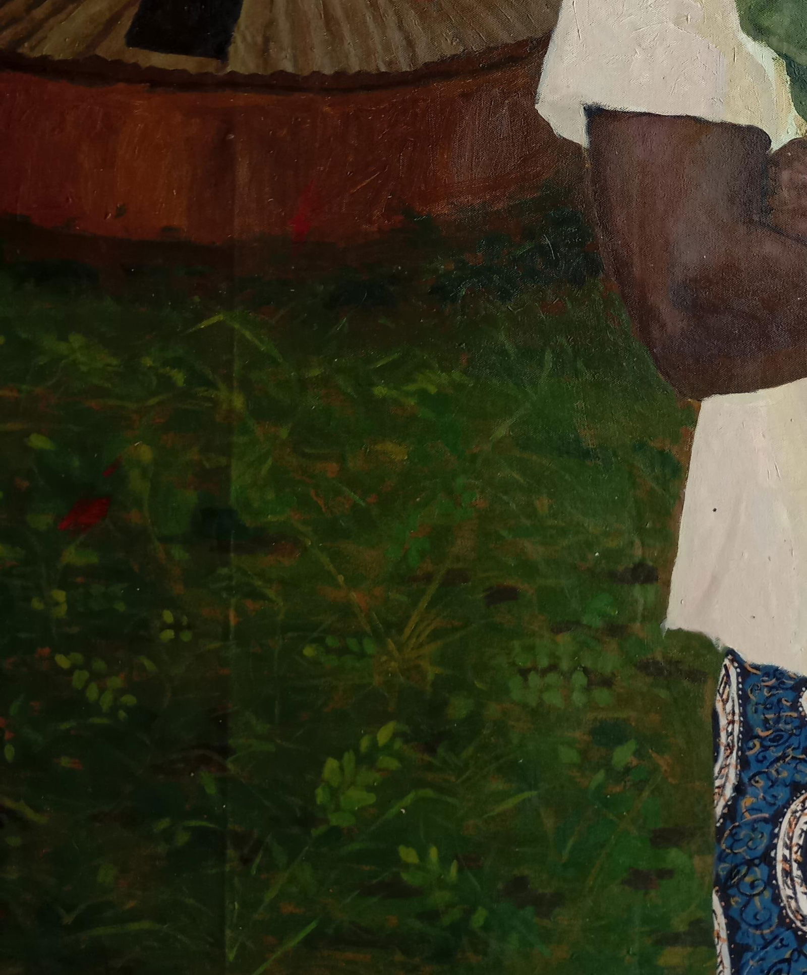 Olamilekan Bello, Ogo Enyi (Water in the Hole) - 21st Century, Contemporary, Figurative, Landscape, - 7