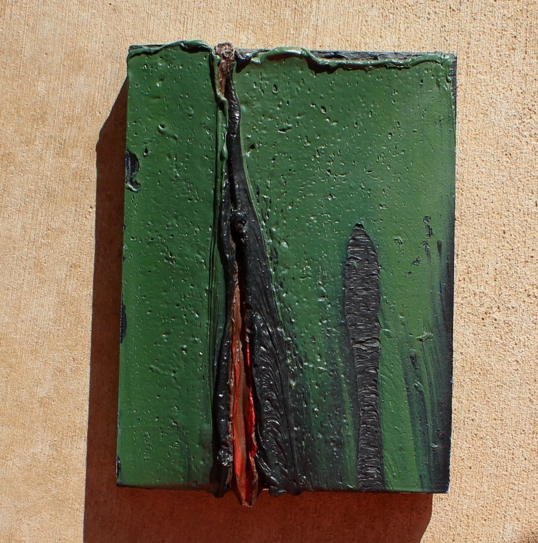 LESLIE D WAYNE Fine Gallery Provenance Hide & Seek 1992 Abstract - 3