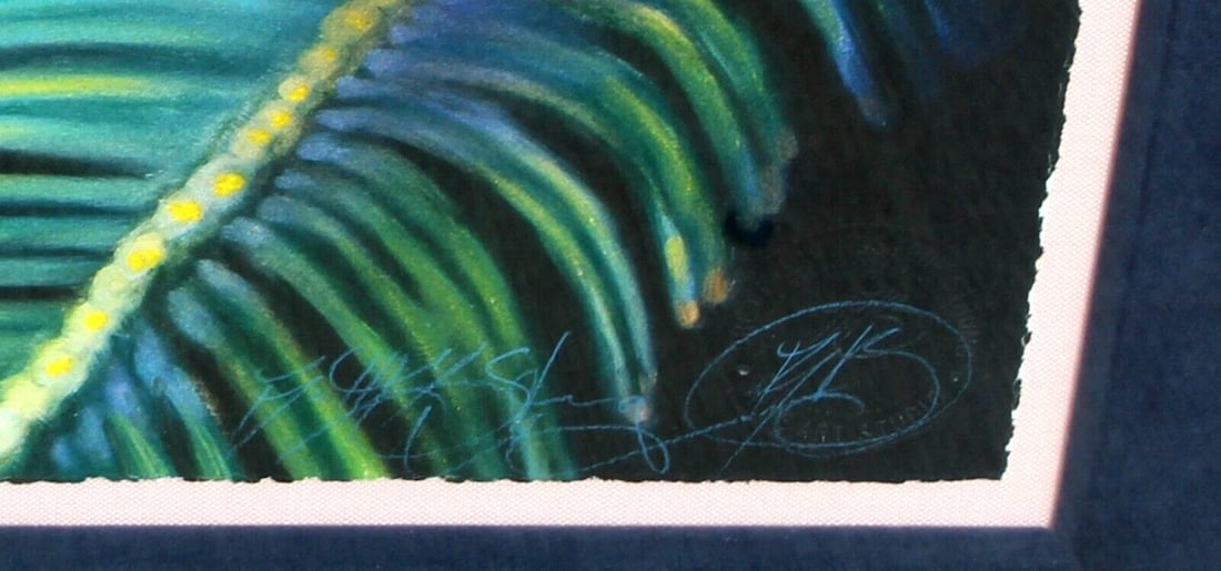 BRETT LIVINGSTONE STRONG Bird of Paradise Artist's Proof Serigraph - 4