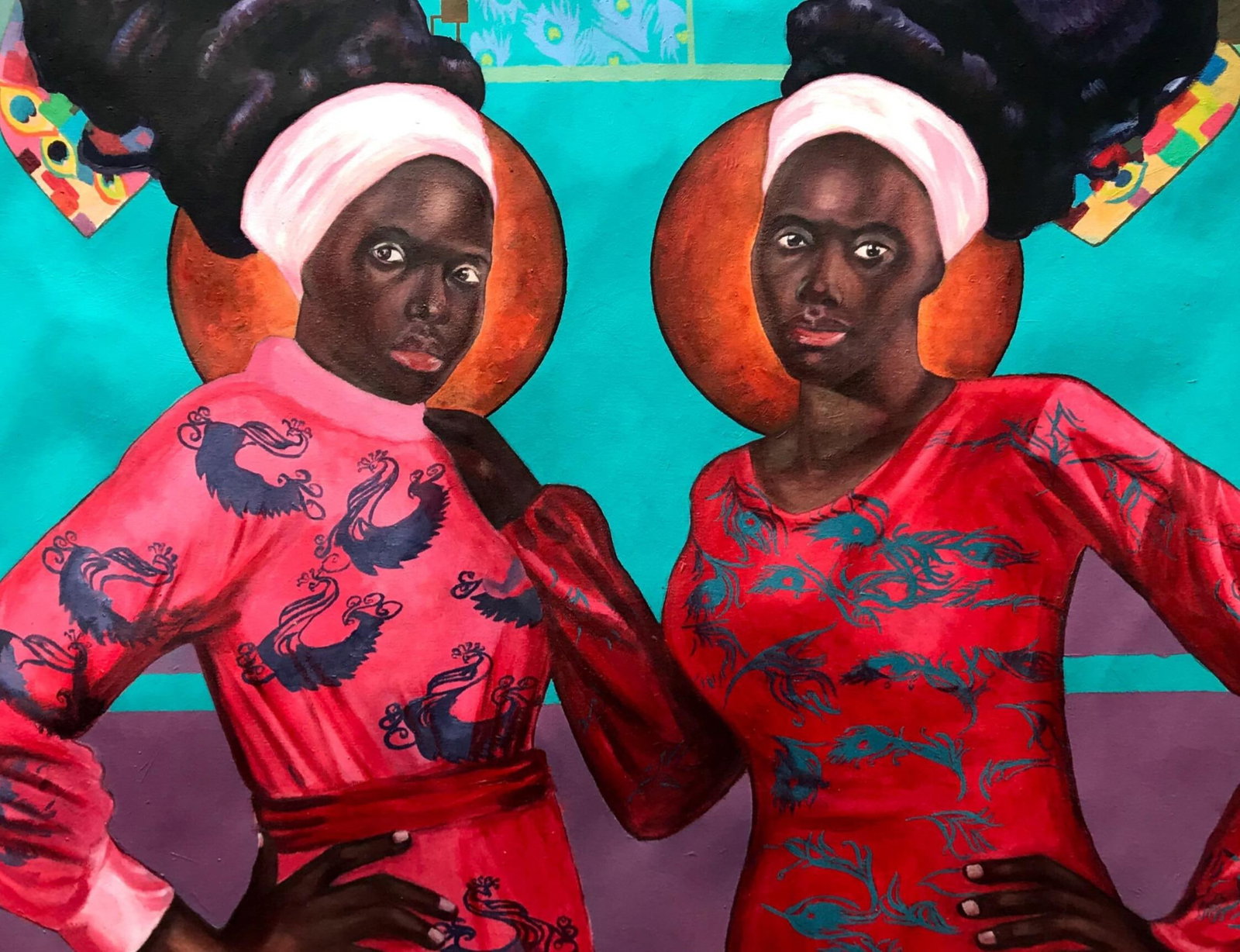 Ibitoye Emmanuel, Ally - 21st Century, Contemporary, Figurative, Women, Love, Fashion, Modern Art, - 16
