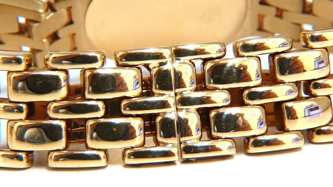 Cyma ladies gold diamond watch 14 karat** - 4