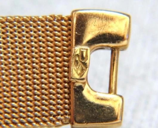 18 Karat DAG Italy Flex Mesh Three Oval Diamonds Necklace 54477** - 6