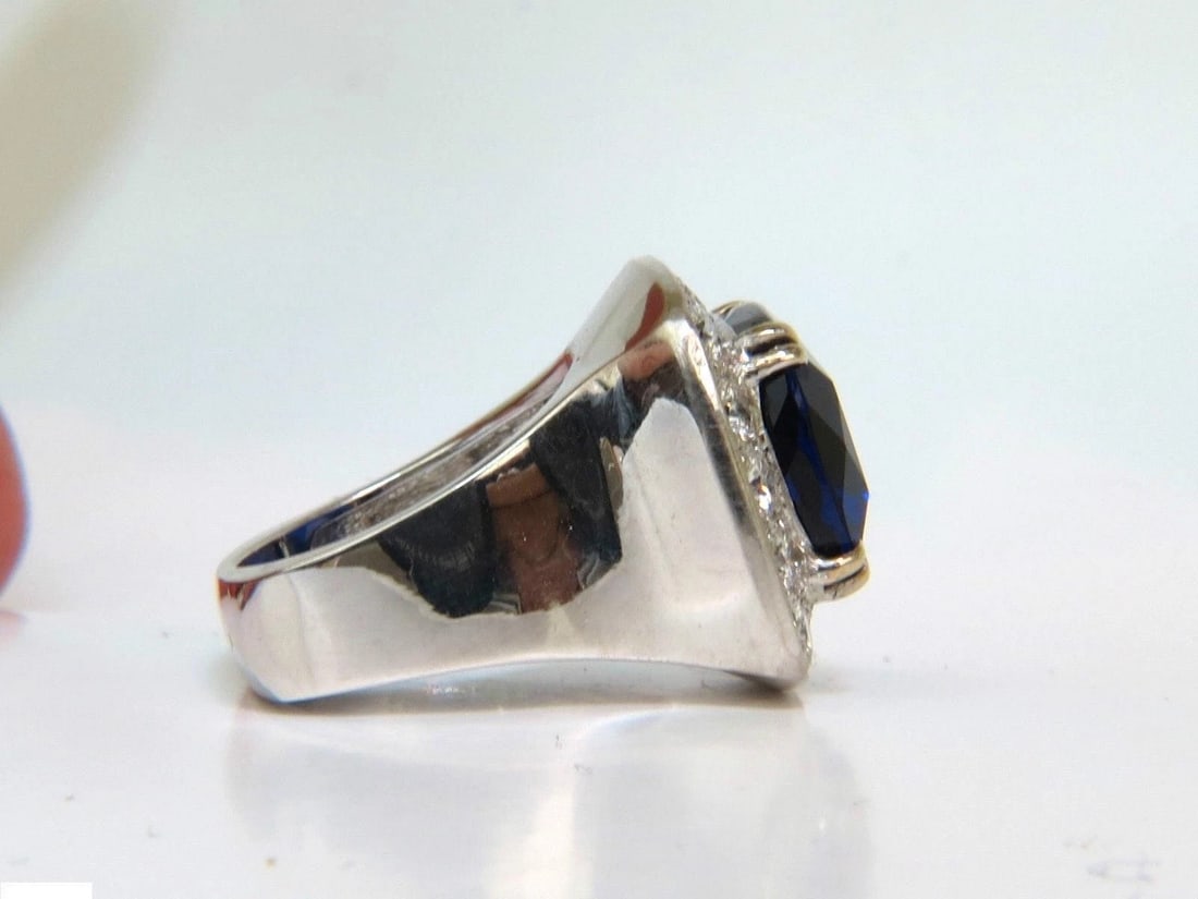 20.45ct GIA Certified Magnificent Natural Tanzanite Ring 18kt Gold 10038** - 2