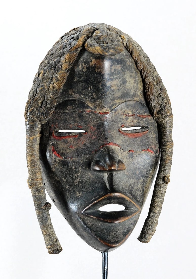 Superb Dan mask, West Africa, African Tribal Art 2236 - 13