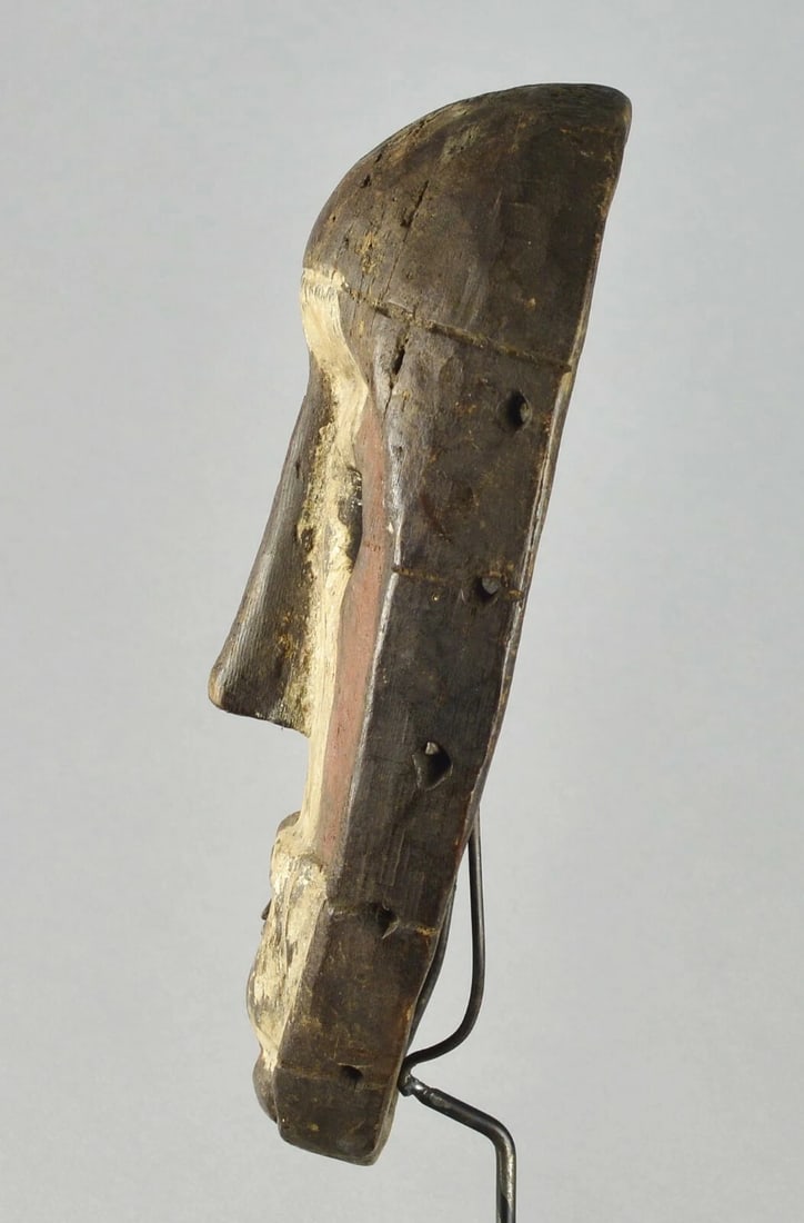 Beautifull KOMO - KUMU wood Mask Congo Drc African Tribal Art Gallery 1640 - 6