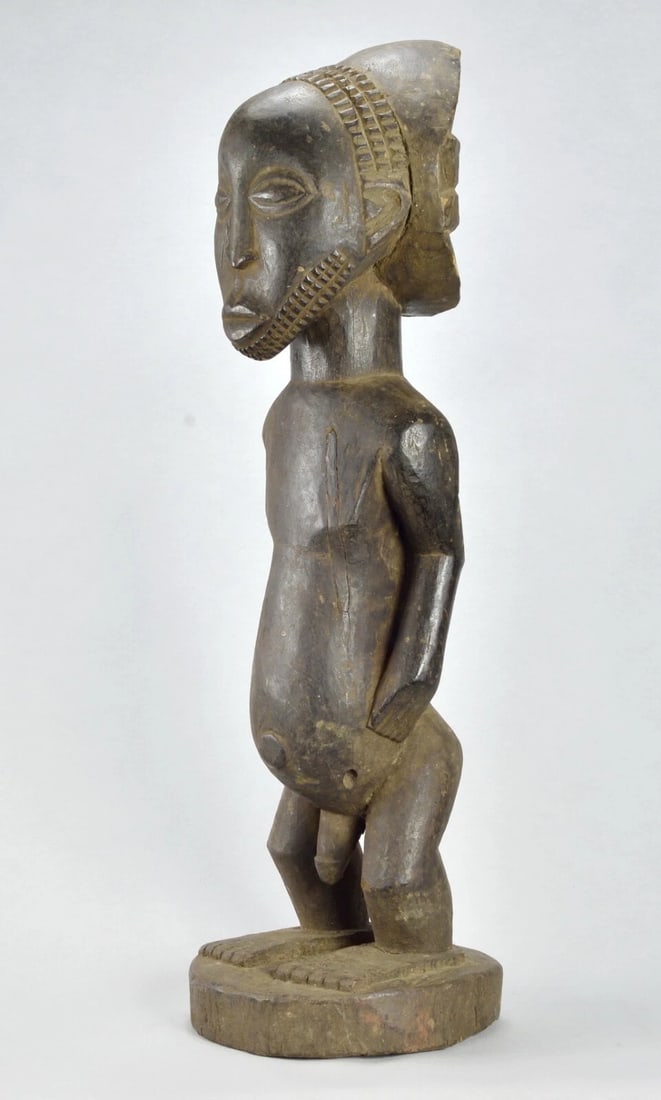 Singiti Large HEMBA Ancestor Figure 26" Congo DRC African Tribal Art 1783 - 6