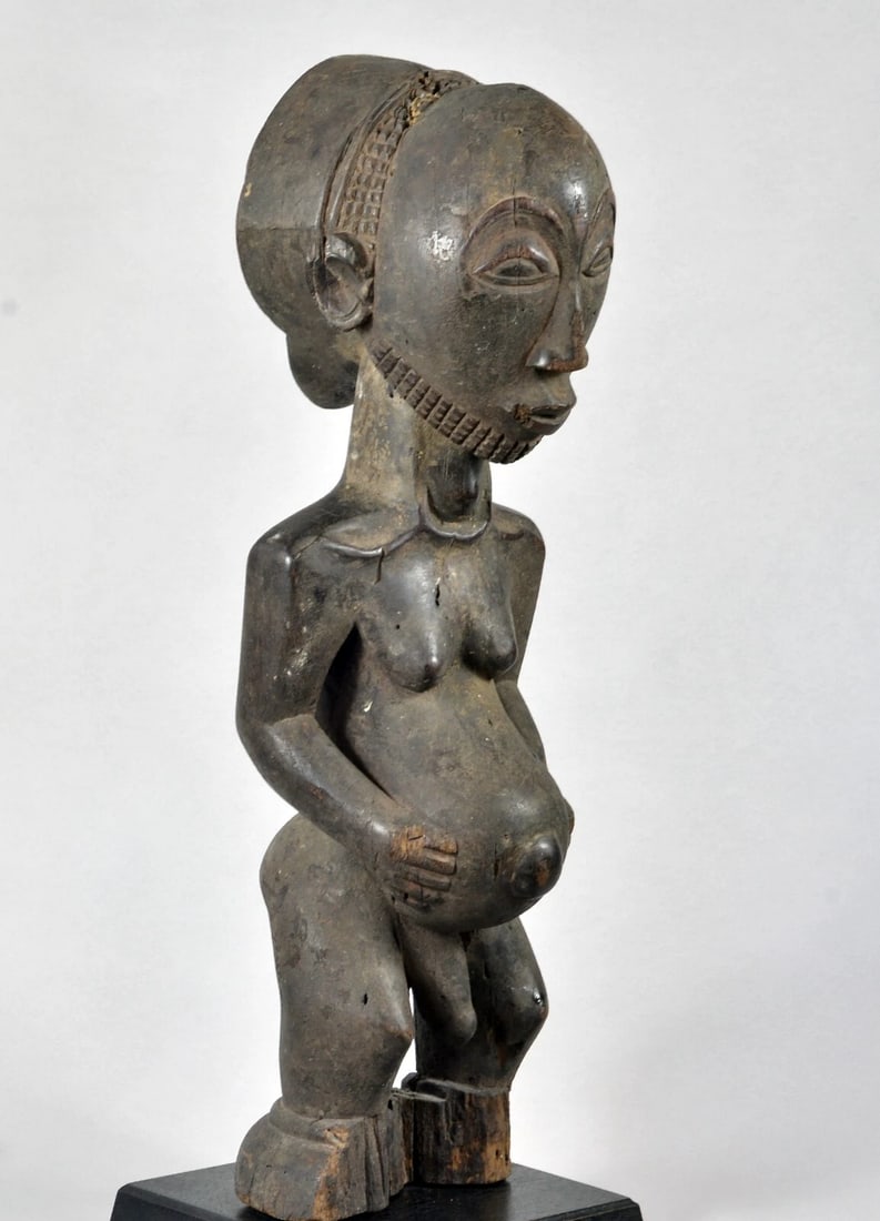 Large Singiti HEMBA Ancestor Figure Statue Congo DRC African Tribal Art 1030 - 3