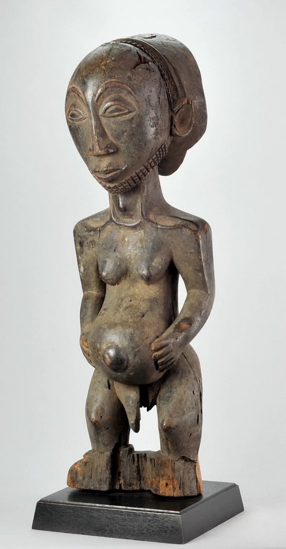 Large Singiti HEMBA Ancestor Figure Statue Congo DRC African Tribal Art 1030 - 9