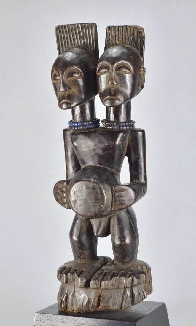 Rare SONGYE Tempa Power figure sculpture statue Congo African Tribal Art 1735 - 6