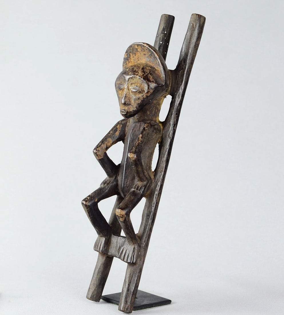 Beautiful MBOLE BAMBOLE Ofika figure statue Congo Rdc African Tribal Art 2111 - 2