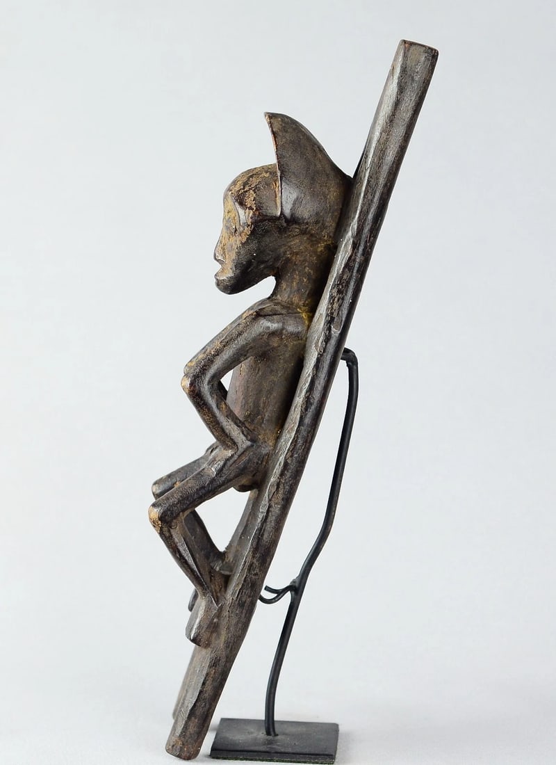 Beautiful MBOLE BAMBOLE Ofika figure statue Congo Rdc African Tribal Art 2111 - 7