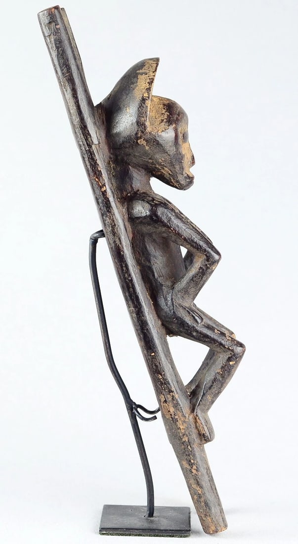 Beautiful MBOLE BAMBOLE Ofika figure statue Congo Rdc African Tribal Art 2111 - 9