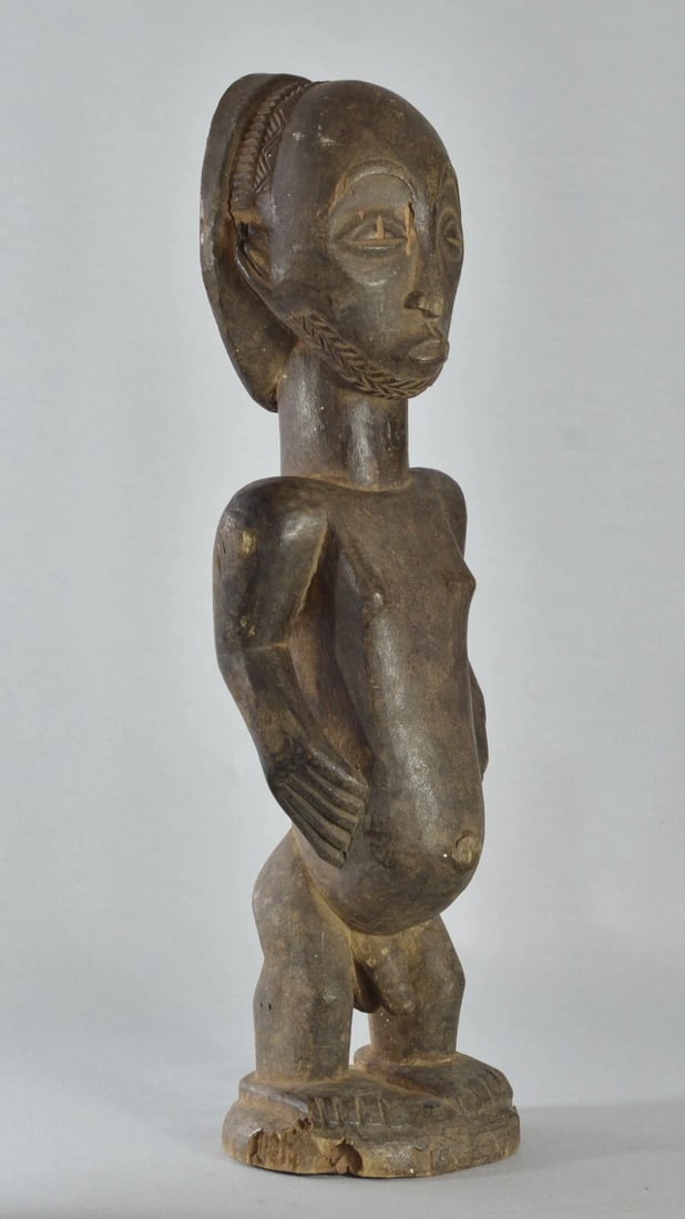 Singiti Statue HEMBA Ancestor Figure Congo DRC African Tribal Art 1705 - 9