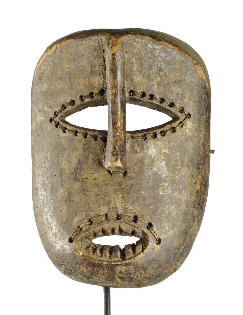 Rare large Ndaka Ndaaka Ituri Mask Congo Drc African Tribal Art Gallery 1517 - 4